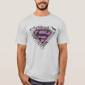 Supergirl Pins Logo T-shirt (Voorkant)