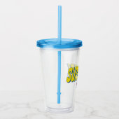 Supergirl Pop Logo Acryl Drinkbeker (Rechts)