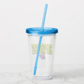 Supergirl Pop Logo Acryl Drinkbeker (Achterkant)