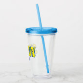 Supergirl Pop Logo Acryl Drinkbeker (Links)