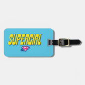 Supergirl Pop Logo Bagagelabel (Voorkant horizontaal)