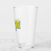 Supergirl Pop Logo Glas (Links)
