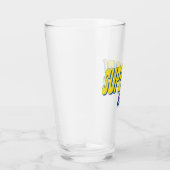 Supergirl Pop Logo Glas (Rechts)