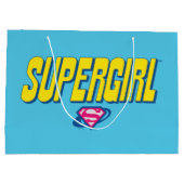 Supergirl Pop Logo Groot Cadeauzakje (Achterkant)