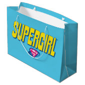 Supergirl Pop Logo Groot Cadeauzakje (Achterkant Gekanteld)