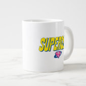 Supergirl Pop Logo Grote Koffiekop (Voorkant rechts)