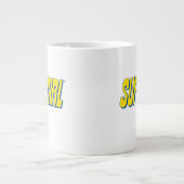 Supergirl Pop Logo Grote Koffiekop (Voorkant)