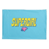 Supergirl Pop Logo Kussensloop (Achterkant)