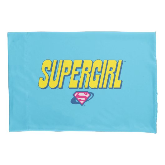 Supergirl Pop Logo Kussensloop (Voorkant)