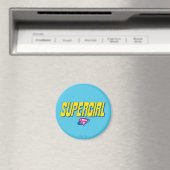 Supergirl Pop Logo Magneet (Insitu (Vaatwasser))