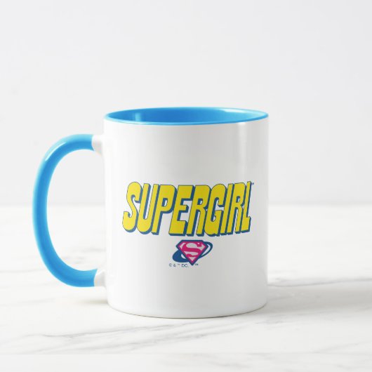 Supergirl Pop Logo Mok (Links)