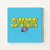 Supergirl Pop Logo Notitieboek (Achterkant)