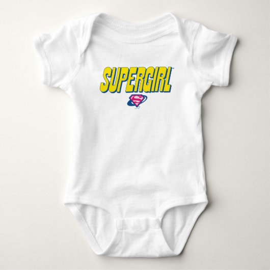 Supergirl Pop Logo Romper (Voorkant)