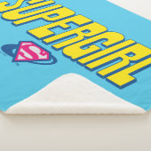 Supergirl Pop Logo Sherpa Deken (3/4)