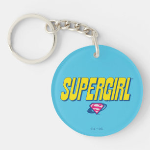 Supergirl Pop Logo Sleutelhanger