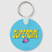 Supergirl Pop Logo Sleutelhanger (Voorkant)