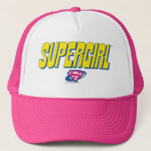 Supergirl Pop Logo Trucker Pet (Voorkant)