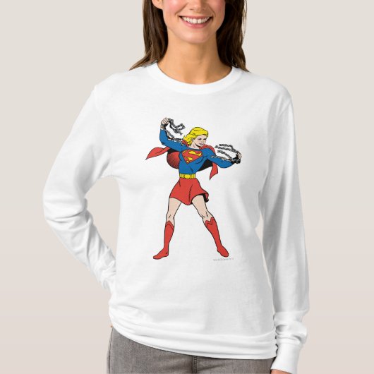 Supergirl Pose 10 T-shirt (Voorkant)