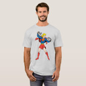 Supergirl Pose 10 T-shirt (Voorkant volledig)