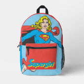 Supergirl Pose 1 Bedrukte Rugzak (Voorkant)