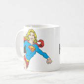 Supergirl Pose 1 Koffiemok (Voorkant links)