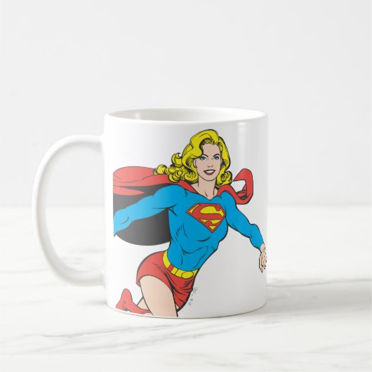 Supergirl Pose 1 Koffiemok (Links)