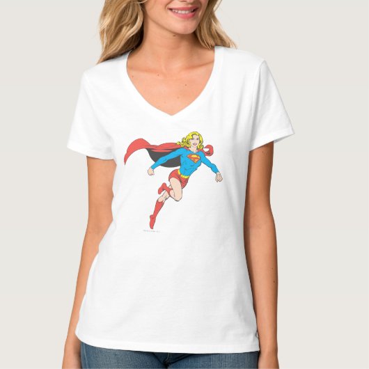 Supergirl Pose 1 T-shirt (Voorkant)