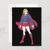 Supergirl Pose 2 Briefkaart (Voorkant / Achterkant)