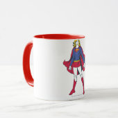 Supergirl Pose 2 Mok (Voorkant links)