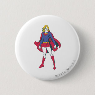 Supergirl Pose 2 Ronde Button 5,7 Cm