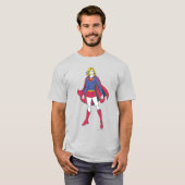 Supergirl Pose 2 T-shirt (Voorkant volledig)