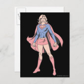 Supergirl Pose 3 Briefkaart (Voorkant / Achterkant)