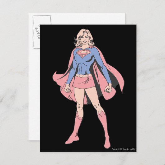 Supergirl Pose 3 Briefkaart (Voorkant / Achterkant)