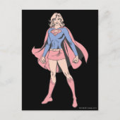 Supergirl Pose 3 Briefkaart (Voorkant)