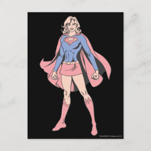 Supergirl Pose 3 Briefkaart