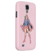 Supergirl Pose 3 Case-Mate Samsung Galaxy Hoesje (Back/Rechts)