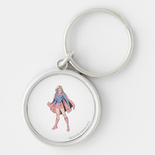Supergirl Pose 3 Sleutelhanger (Voorkant)