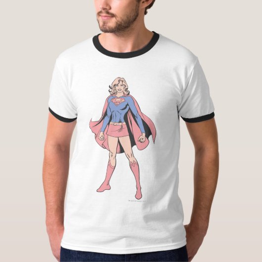 Supergirl Pose 3 T-shirt (Voorkant)