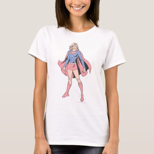Supergirl Pose 3 T-shirt (Voorkant)