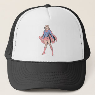 Supergirl Pose 3 Trucker Pet