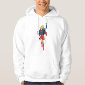 Supergirl Pose 4 Hoodie (Voorkant)