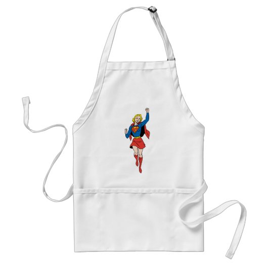 Supergirl Pose 4 Standaard Schort (Voorkant)