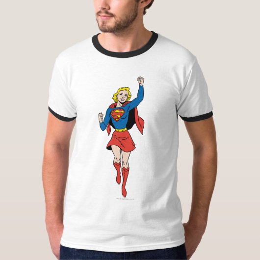 Supergirl Pose 4 T-shirt (Voorkant)