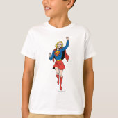 Supergirl Pose 4 T-shirt (Voorkant)