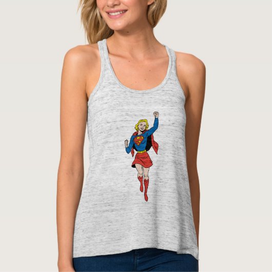 Supergirl Pose 4 Tanktop (Voorkant)