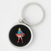 Supergirl Pose 5 Sleutelhanger (Voorkant)