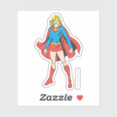 Supergirl Pose 5 Sticker (Vel)