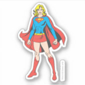 Supergirl Pose 5 Sticker (Voorkant)