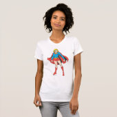Supergirl Pose 5 T-shirt (Voorkant volledig)