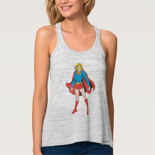 Supergirl Pose 5 Tanktop (Voorkant)